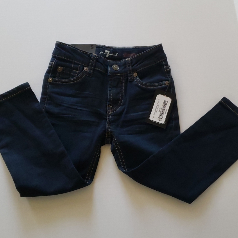 Girls For all 7 mankind jeans
